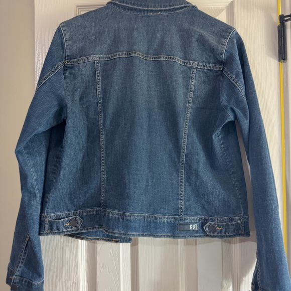 NWOT Denim Jacket | Helena | Kut From The Kloth | KJ0816MA1NU Size Large - Picture 3 of 6